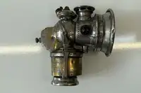 Pre-WWI Self-Generating Acetylene Headlamp-For Sale