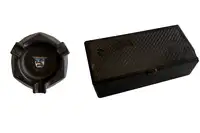 1930 Brown Bakelite Countertop Ashtray-For Sale