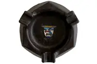 1930 Brown Bakelite Countertop Ashtray-For Sale