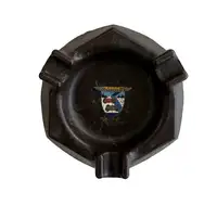 1930 Brown Bakelite Countertop Ashtray-For Sale