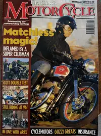 1953 Matchless G9 Super Clubman 498cc-Sold