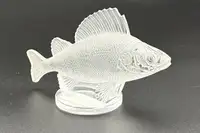 'Perche' Mascot by René Lalique in Opalescent Glass-For Sale