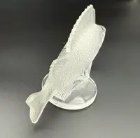'Perche' Mascot by René Lalique in Opalescent Glass-For Sale