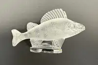 'Perche' Mascot by René Lalique in Opalescent Glass-For Sale
