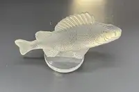 'Perche' Mascot by René Lalique in Opalescent Glass-For Sale