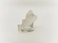 'Perche' Mascot by René Lalique in Opalescent Glass-For Sale