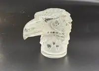 A Good Pre-War 'A Tete d'Aigle' Eagle Head Mascot by René La-For Sale