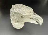 A Good Pre-War 'A Tete d'Aigle' Eagle Head Mascot by René La-For Sale