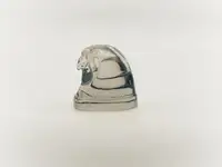 'Hawks Head' Mascot by René Lalique-For Sale