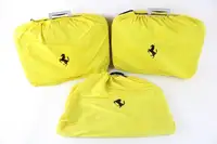 1999-2005 Ferrari 360 Complete 3-Piece Black Schedoni Luggag-For Sale
