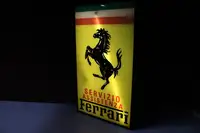 1980s 'Ferrari Servizio Assistenza' Large Illuminated Sign-For Sale