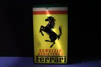 1980s 'Ferrari Servizio Assistenza' Large Illuminated Sign-For Sale