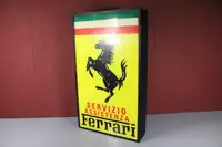 1980s 'Ferrari Servizio Assistenza' Large Illuminated Sign-For Sale