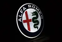 Alfa Romeo Large Illuminted Dealership Sign-For Sale