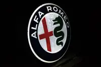 Alfa Romeo Large Illuminted Dealership Sign-For Sale