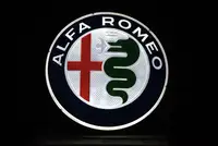 Alfa Romeo Large Illuminted Dealership Sign-For Sale