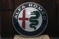 Alfa Romeo Large Illuminted Dealership Sign-For Sale