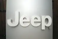 Large Jeep Service and Original Parts Main Dealership Sign -For Sale