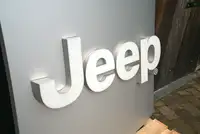 Large Jeep Service and Original Parts Main Dealership Sign -For Sale