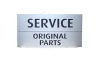 Alfa Romeo Service and Original Parts Large Dealership Illum-For Sale