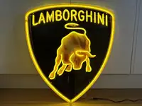'Lamborghini' Tribute LED Wall Sign-For Sale