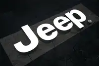 Jeep Dealership Illuminated Letters Sign-For Sale