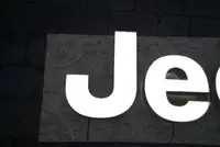 Jeep Dealership Illuminated Letters Sign-For Sale