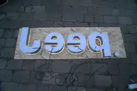 Jeep Dealership Illuminated Letters Sign-For Sale