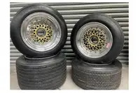A Set of Four BBS Centrelock Split Rim Alloy Wheels for a Po-For Sale