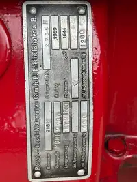 1959 Porsche 218 Standard Tractor-For Sale