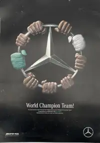 Eclectic Mix of Mercedes AMG Petronas Memerabila From a Seni-For Sale