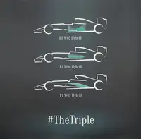 Eclectic Mix of Mercedes AMG Petronas Memerabila From a Seni-For Sale