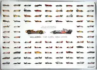 A Rare Full Set of Three Lalique Mclaren Sculptures Plus Fiv-For Sale