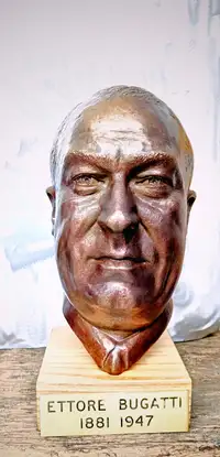 A Lifesize Bronze of Ettore Bugatti-For Sale