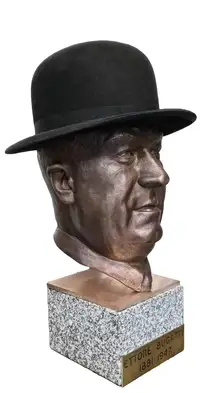A Lifesize Bronze of Ettore Bugatti-For Sale