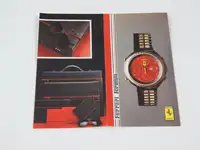 Ferrari Formula Cartier 1980’s Passport Folder Pouch Wallet-For Sale