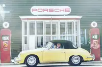 1960’s Original Porsche Illuminated Double Sided Dealership -Sold