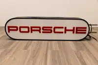 1960’s Original Porsche Illuminated Double Sided Dealership -Sold