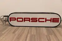 1960’s Original Porsche Illuminated Double Sided Dealership -Sold