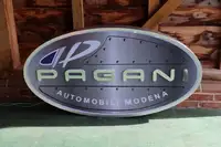 'Pagani' Style Illuminated Sign-For Sale