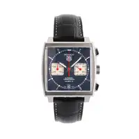 2012 Tag Heuer Monaco Blue Complete with Box and Paperwork-Sold