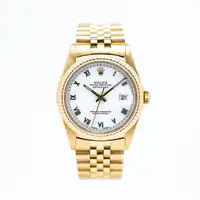 1991 Rolex Datejust 18ct 16248 Yellow Gold on Jubilee Bracel-Sold