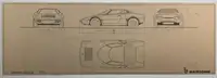 A Fascinating Selection of Ten Bertone Blueprints from the 1-For Sale