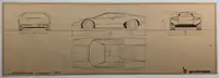 A Fascinating Selection of Ten Bertone Blueprints from the 1-For Sale