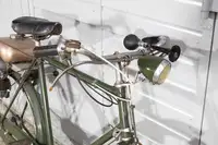 c1950 Raleigh Gent's Bicycle with Power Pak Cyclemotor 49cc-For Sale