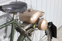 c1950 Raleigh Gent's Bicycle with Power Pak Cyclemotor 49cc-For Sale