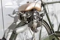 c1950 Raleigh Gent's Bicycle with Power Pak Cyclemotor 49cc-For Sale