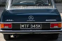 1972 Mercedes-Benz 250 Saloon - ex-Paul Weller-Sold