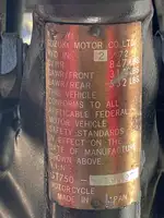 1972 Suzuki GT750J 738cc-For Sale