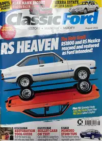 1975 Ford Escort RS1800-For Sale